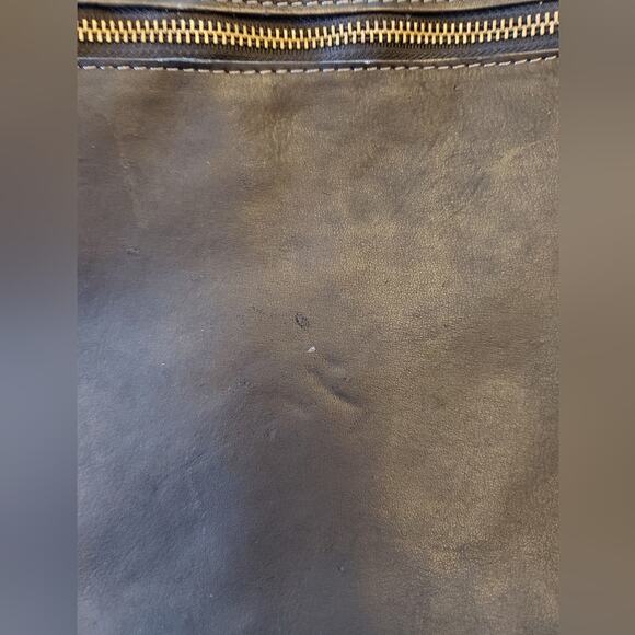 eBags vintage leather computer bag black - Picture 11 of 15